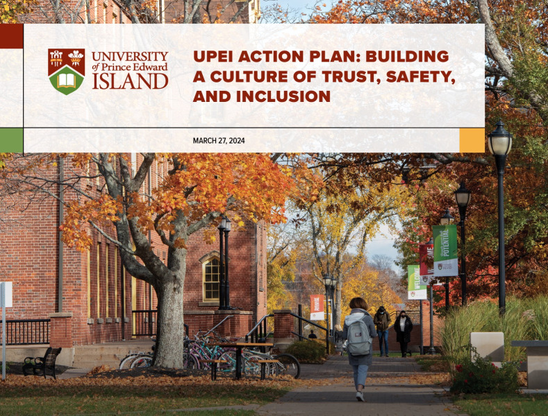 Image of the cover page of the UPEI Action Plan