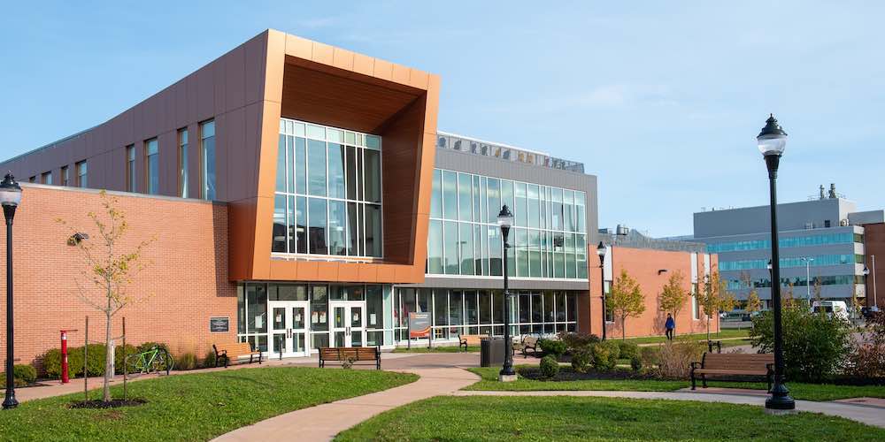 exterior of the UPEI Faculty of Sustainable Design Engineering building