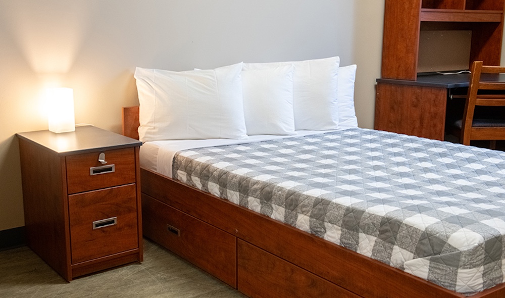 interior of a room UPEI's Performing Arts Centre and Residence