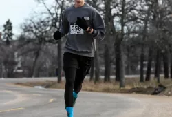 photo of man running