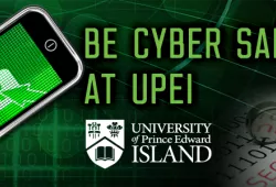 UPEI Cyber Safe graphic image
