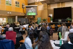 A celebration to recognize UPEI's 2022-2023 Academic All-Canadian student-athletes was held on January 29, 2024.