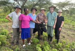 AVC faculty and students in Kenya