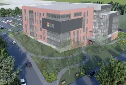 Concept rendering of the health education building at UPEI