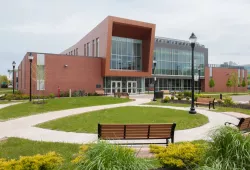 exterior of upei's faculty of sustainable design engineering building