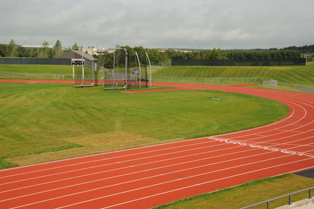 UPEI's outdoor track