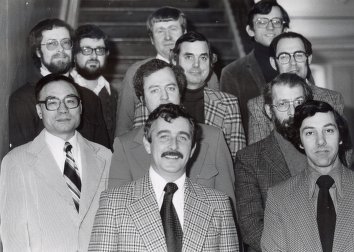 Dr. Robert Suen (second row, left) with colleagues
