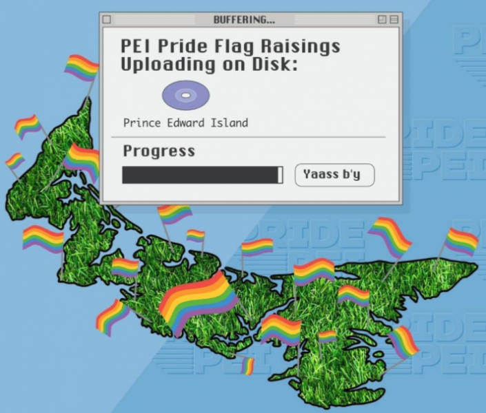 image showing pride flag-raisings