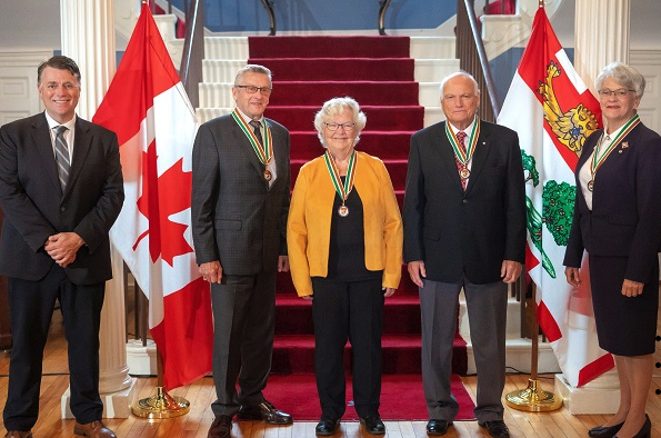 Order of PEI recipients at Government House