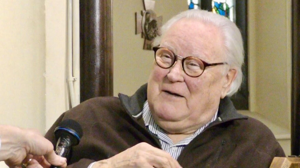 Dr. Alan Reesor, seen here in a 2018 interview. (Photo credit: Pat Martel, CBC) photo of man speaking into a microphone