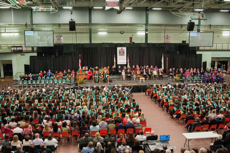 photo of convocation hall at UPEI