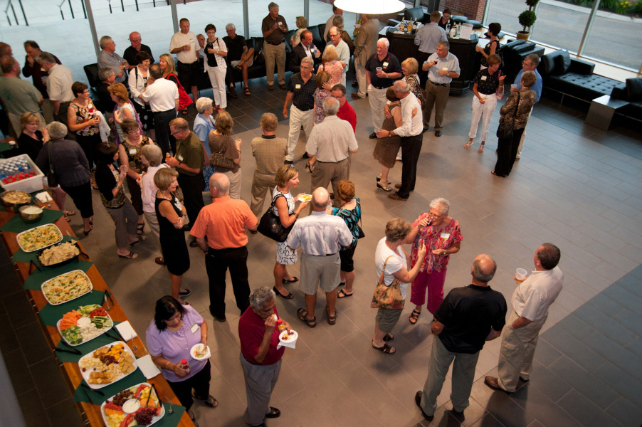 Members of the UPEI Class of 1971, shown here at their 40th reunion in 2011, will celebrate their 50th reunion during UPEI's Summer Reunion Weekend later this month. The class's reunion was delayed a year because of the COVID-19 pandemic. UPEI Class of 1971 at their 40th reunion in 2011