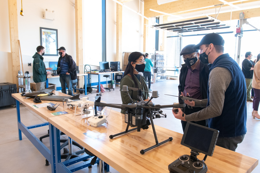 Open house attendees will have the opportunity to see the drone technology used at the UPEI Canadian Centre for Climate Change and Adaptation Open house attendees will have the opportunity to see the drone technology used at the UPEI Canadian Centre for Climate Change and Adaptation