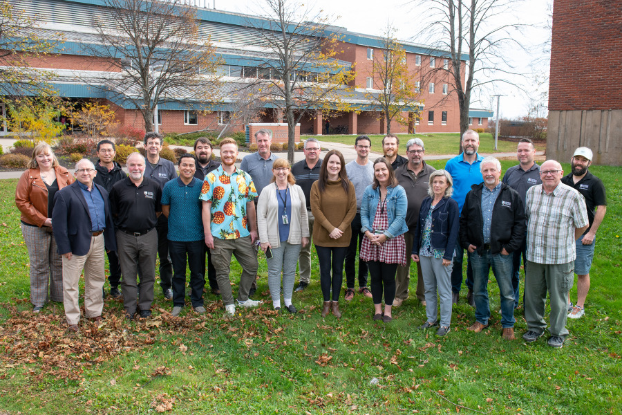 The UPEI Network Modernization team The UPEI Network Modernization team