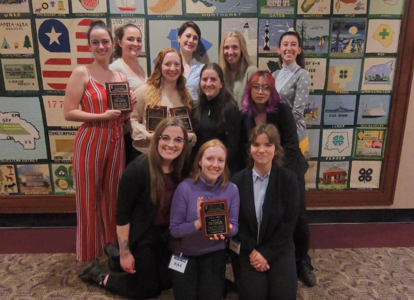 Atlantic Veterinary College students at the recent AVMA Animal Welfare Assessment Contest in Raleigh, North Carolina. Atlantic Veterinary College students at the recent AVMA Animal Welfare Assessment Contest in Raleigh, North Carolina.