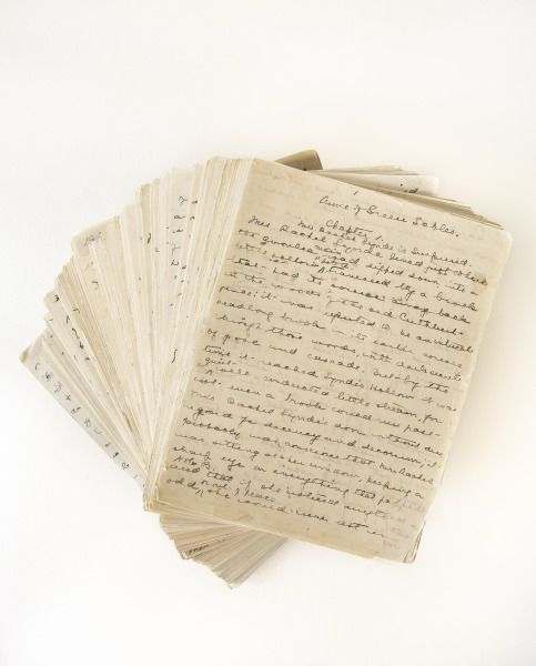 Anne of Green Gables manuscript. Photo by Jean-Sébastien Duchesne 