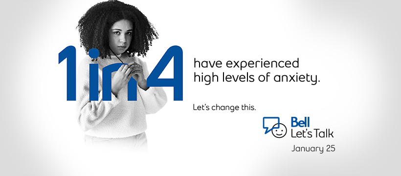 Infographic for Bell Let's Talk Infographic for Bell Let's Talk