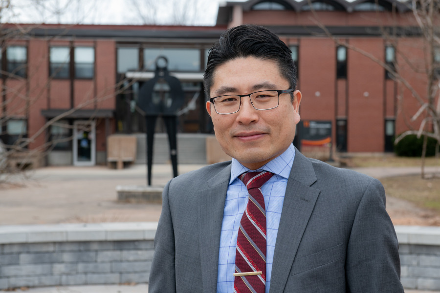 Dr Xiuquan (Xander) Wang, associate professor and director of the Climate Smart Lab at UPEI’s Canadian Centre for Climate Change and Adaptation