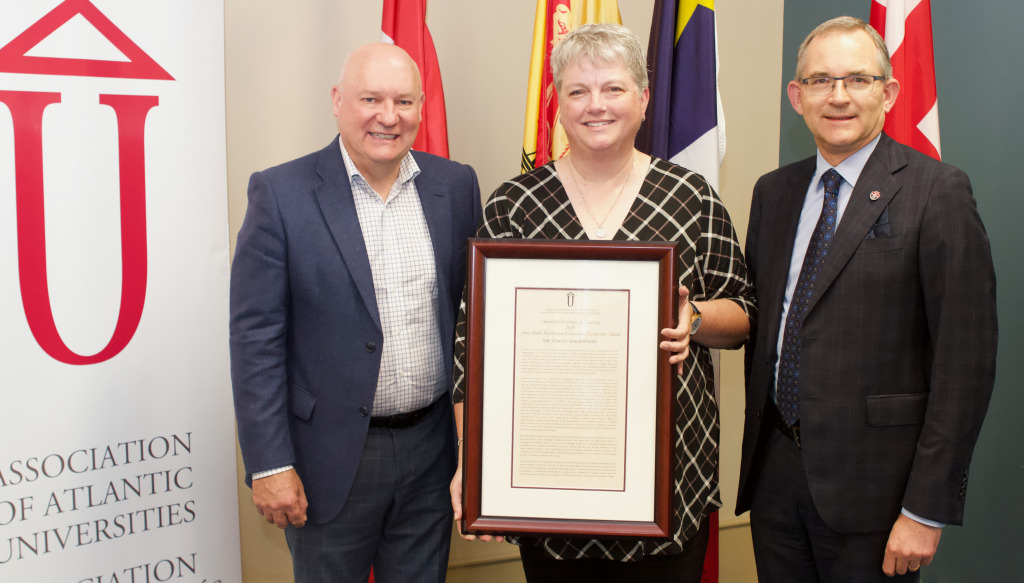 Presentation of the the AAU’s 2023 Anne Marie MacKinnon Educational Leadership Award to Dr. Stacey MacKinnon