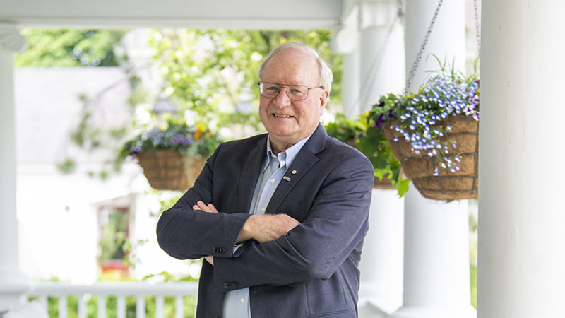 UPEI President Emeritus H. Wade MacLauchlan was recently installed as chancellor of UNB. (Photo courtesy of UNB) UNB Chancellor H. Wade MacLauchlan