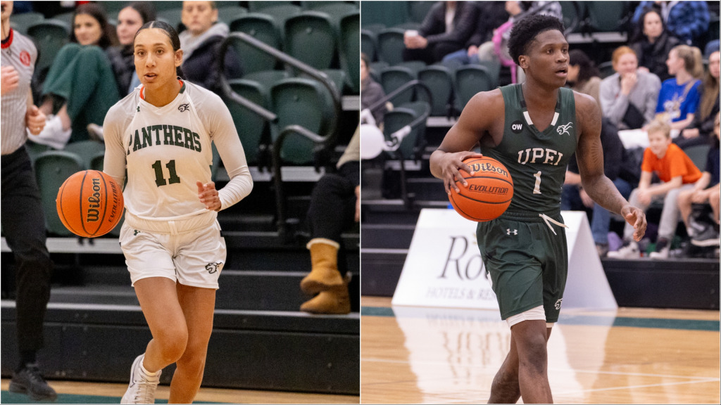 UPEI's basketball teams begin their quest for an AUS title on Friday, February 23, at Scotiabank Centre in Halifax, Nova Scotia. UPEI's basketball teams begin their quest for an AUS title on Friday, February 23, at Scotiabank Centre in Halifax, Nova Scotia.