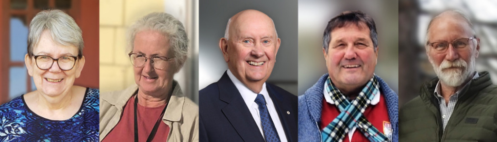 UPEI’s honorary graduands for 2024: Mary Jeanette Gallant, Aggi-Rose Reddin, John Bragg, Reginald “Dutch” Thompson, and Gary Schneider UPEI’s honorary graduands for 2024: Mary Jeanette Gallant, Aggi-Rose Reddin, John Bragg, Reginald “Dutch” Thompson, and Gary Schneider