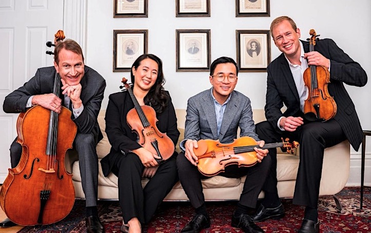 The New Orford String Quartet will appear in concert at UPEI on November 1. photo of the New Orford String Quartet