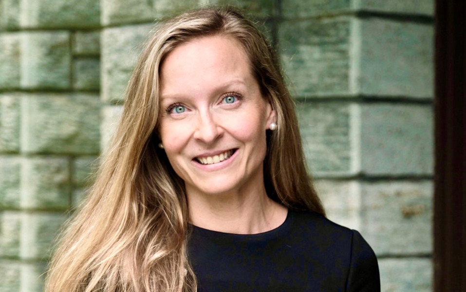 Dr. Jessica Riddell will lead the campus community in a thought-provoking discussion on the state of PSE in Canada and embedding a culture of hope at UPEI Photo of woman wearing black shirt standing in front of a brick wall