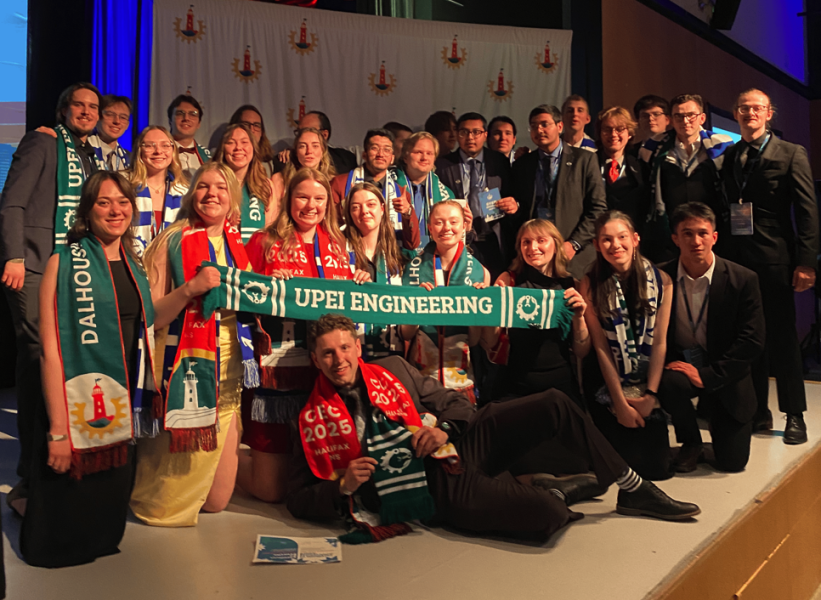 A group of 30 UPEI FSDE students competed at the Canadian Engineering Competition 2025 on March 16.
