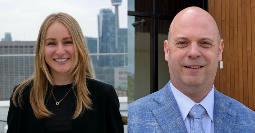Gemma Postill, Student Co-education Lead at T-CAIREM, University of Toronto, and Dr. Christopher Power, Associate Dean, Graduate Studies and Research, and Professor, School of Mathematical and Computational Sciences, at UPEI Gemma Postill and Dr. Christopher Power