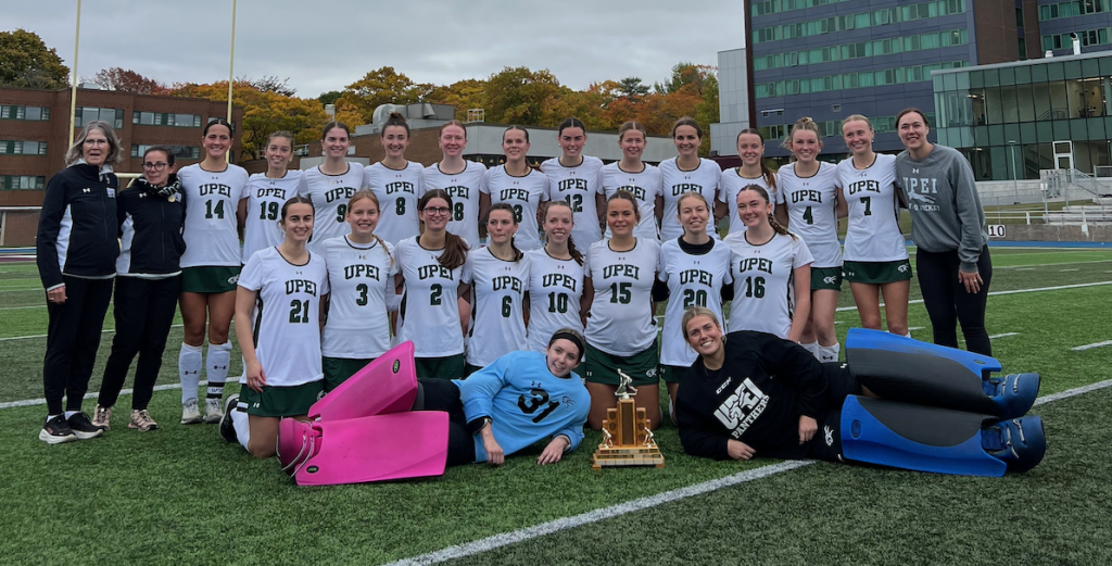 The UPEI Field Hockey team capture fourth straight AUFH title. The UPEI Field Hockey team capture fourth straight AUFH title.