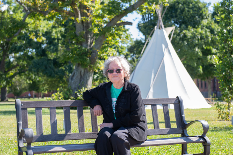 Tipi on campus