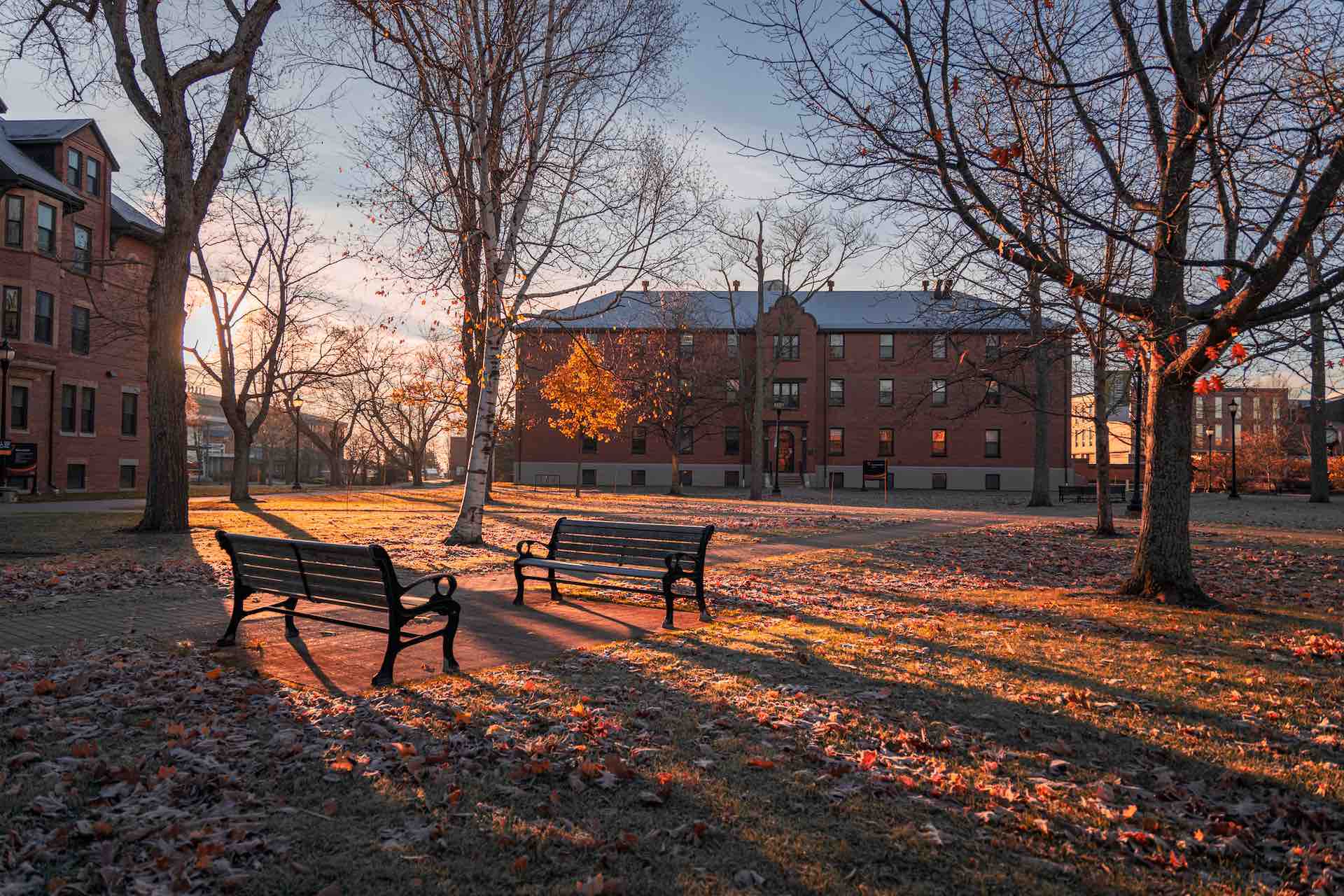 UPEI's Memorial Hall in fall