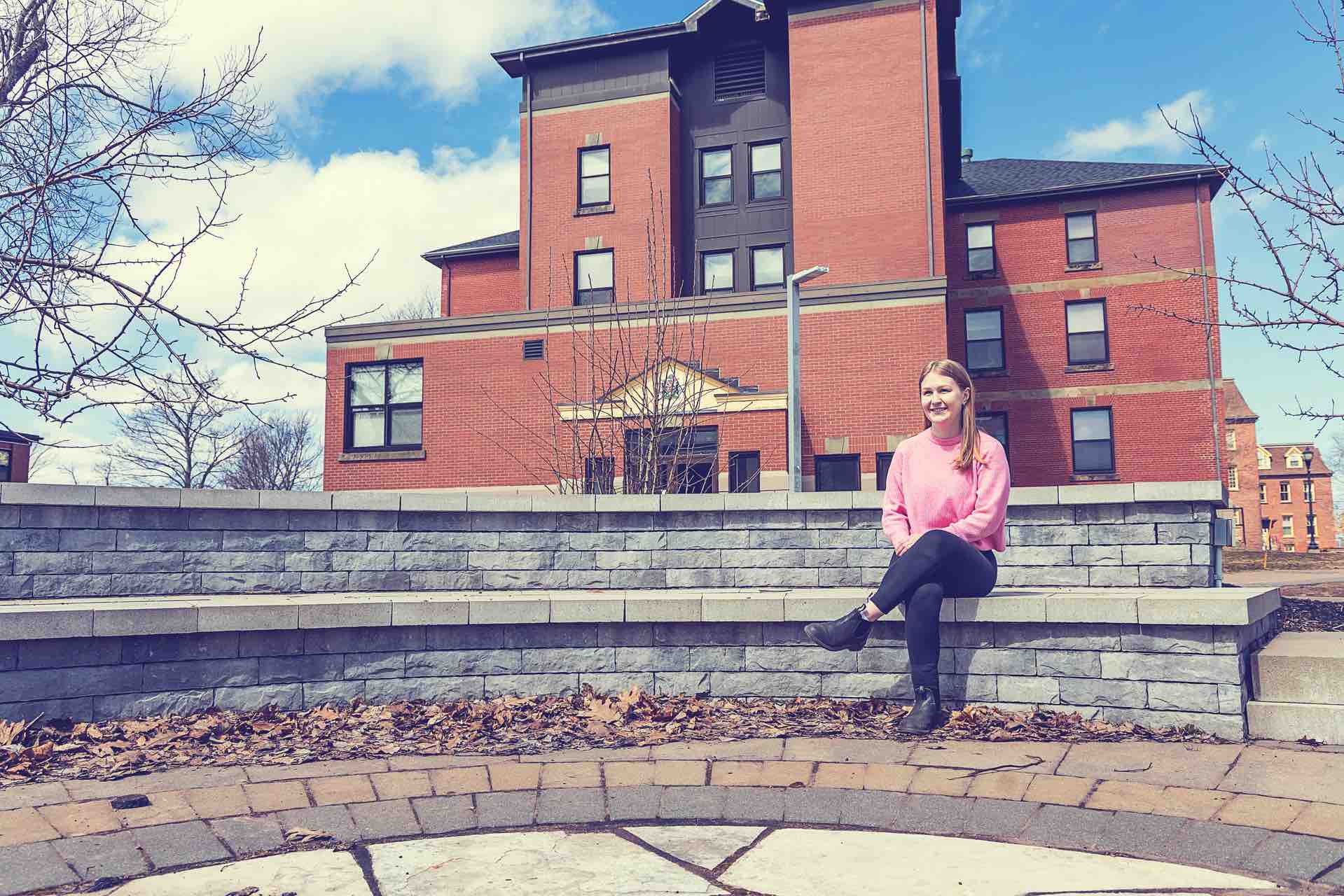 UPEI Paramedicine student Jamie Jenkins