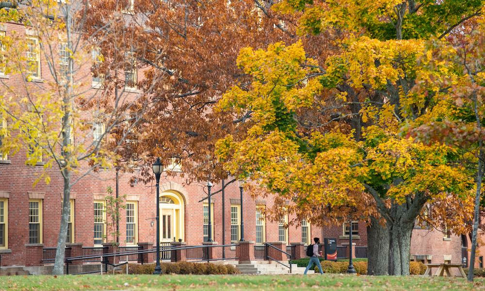 UPEI's SDU Main Building in fall