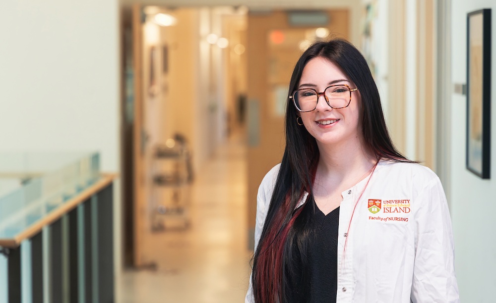 UPEI nursing student Andrea Gallant