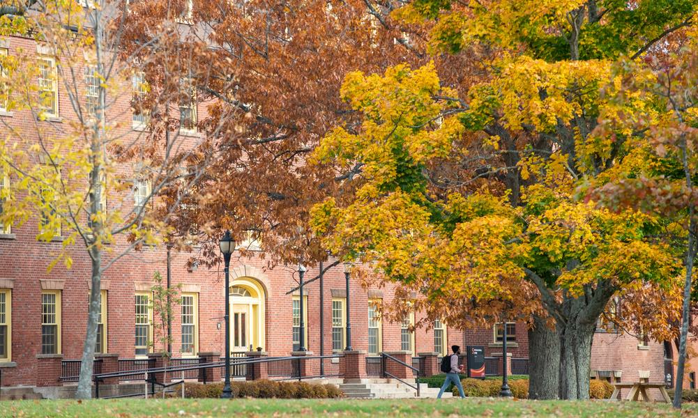 UPEI's SDU Main Building in fall