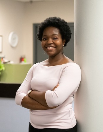 UPEI alumna Elizabeth Iwunwa