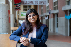 UPEI recruitment and advisement member Inara Bhalesha