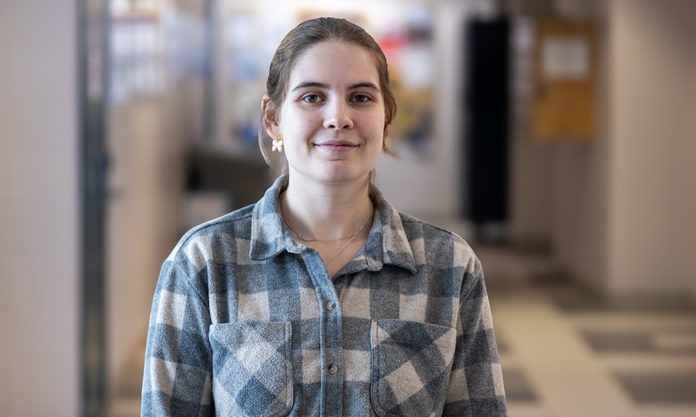 UPEI student Hailey Hill