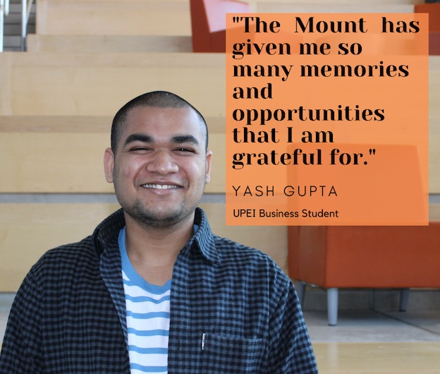 yash gupta, UPEI student