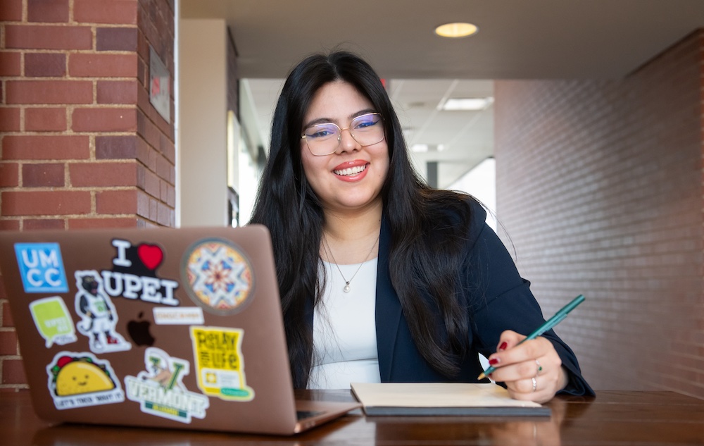 UPEI Business student Luciana Quiroa Paredes