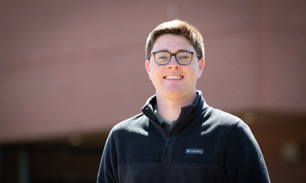 UPEI student Owen Brown