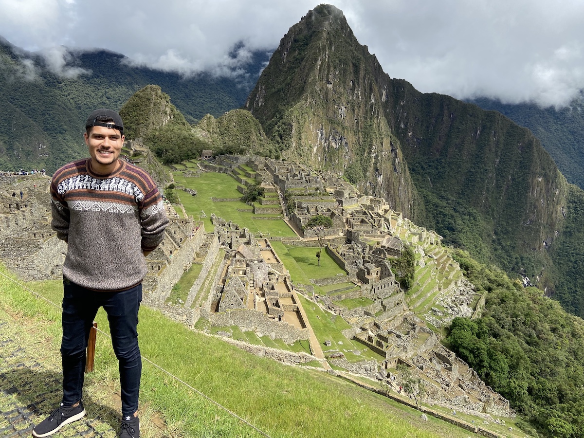 upei student roshan mcguinness in peru