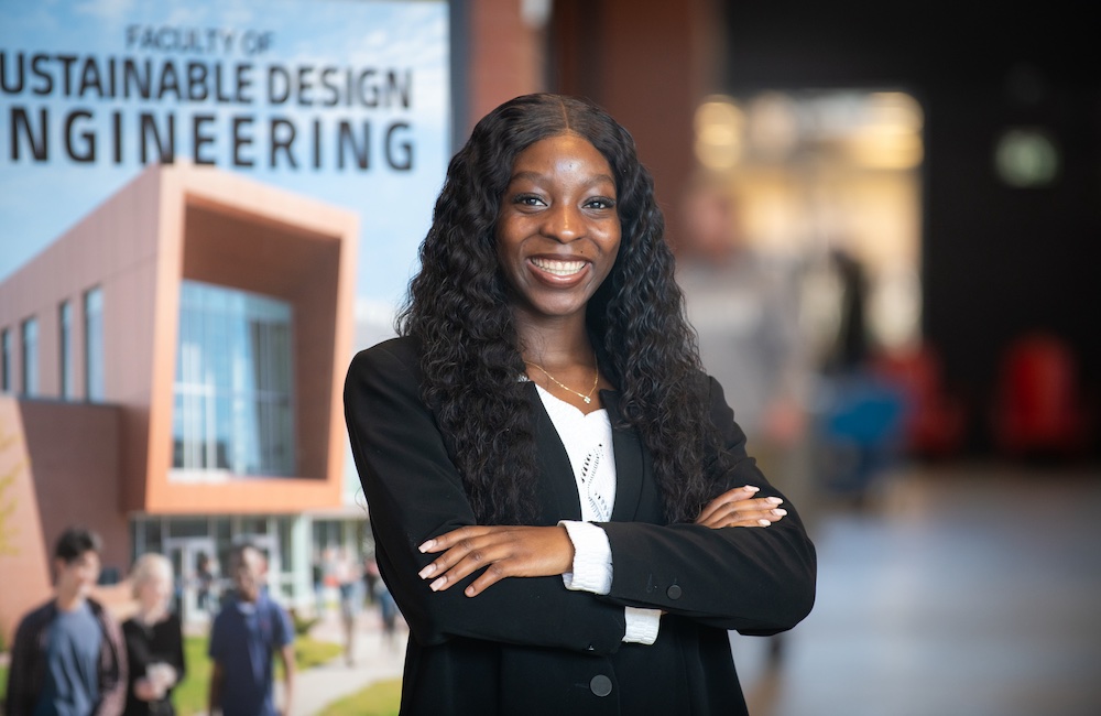 UPEI engineering student Rosetta Shokunbi
