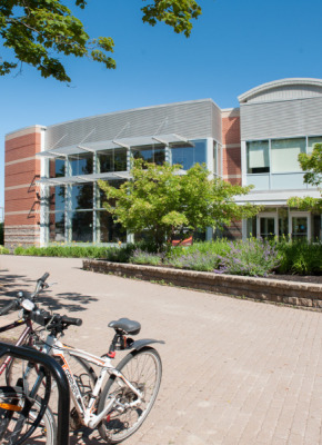 photo of student centre in summer