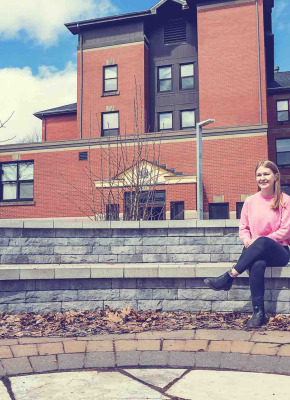 UPEI Paramedicine student Jamie Jenkins