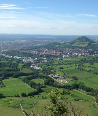 UPEI student Cameron Hastie in the Alps