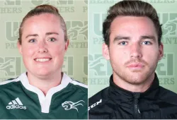 UPEI Panther Subway Athletes of the Week for October 10–16 are Frances MacWilliam (women's rugby) and TJ Shea (men's hockey)