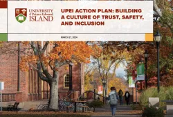 Image of the cover page of the UPEI Action Plan